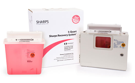 5-Quart Sharps Mailback System