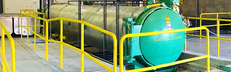 Autoclave treatment system for medical waste