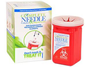 Complete Needle Collection & Disposal System
