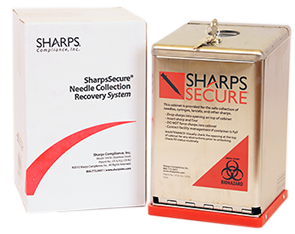 SharpsSecure Sharps Disposal System
