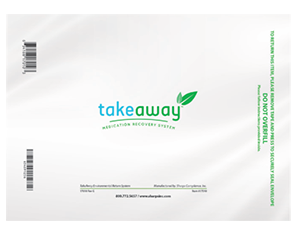 TakeAway Medication Recovery System Envelope